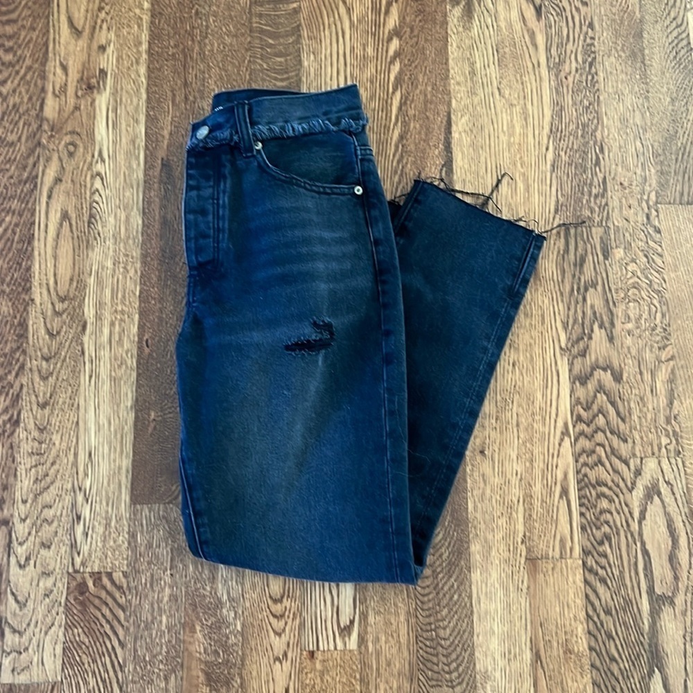 Neon Blonde Women’s Siren Mum Fit Women’s Black Jeans Size 26